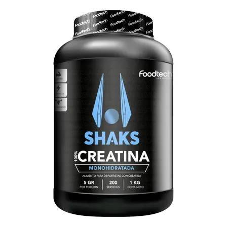 Shaks 100% Creatina 1kg – Foodtech