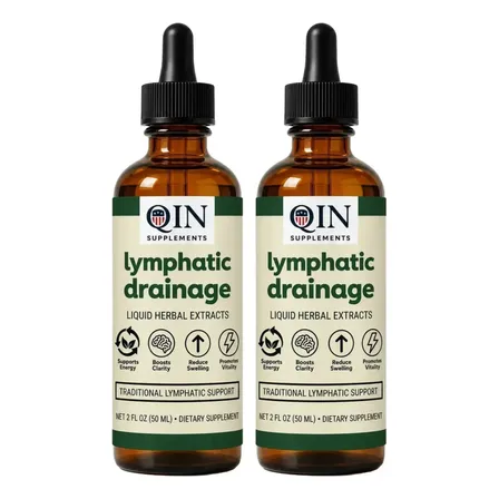 X2 Gotas Drenaje Linfático Suplemento Herbal 50 Ml Sin Sabor