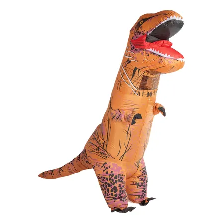 Disfraz Inflable- Dinosaurio T Rex – Niños Y Adultos 1.2 M A 1.9 M – Halloween