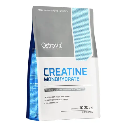 Creatina Monohidrato 1000gr 333 Porciones – Ostrovit Sin sabor 3000mg