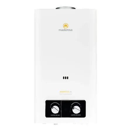 Calefont Gas Licuado 10 Litros Tiro Natural Essential 10 Eco