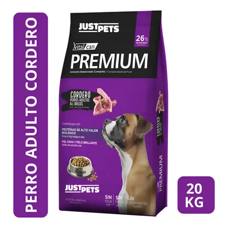 Vitalcan Premium Cordero 20 Kg