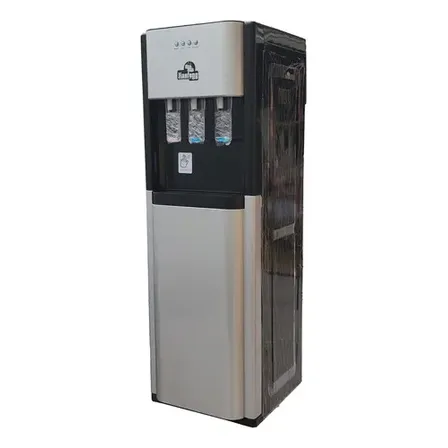 Dispensador Electrico Agua Fría Y Caliente Carga Oculta Plateado – Silver